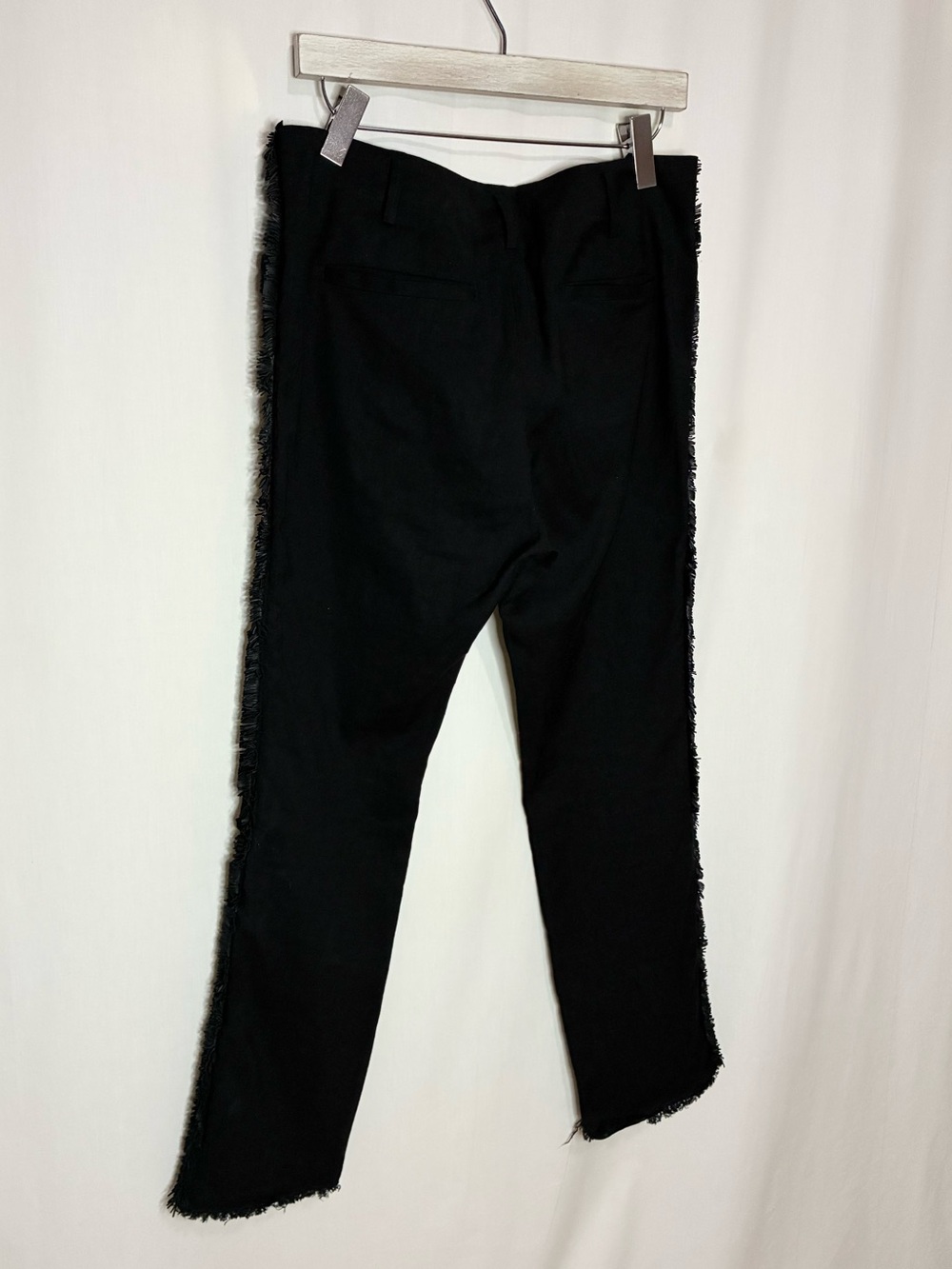 Isabel Marant Linen and Leather Fringe Isiah Pants - Picture 7 of 10